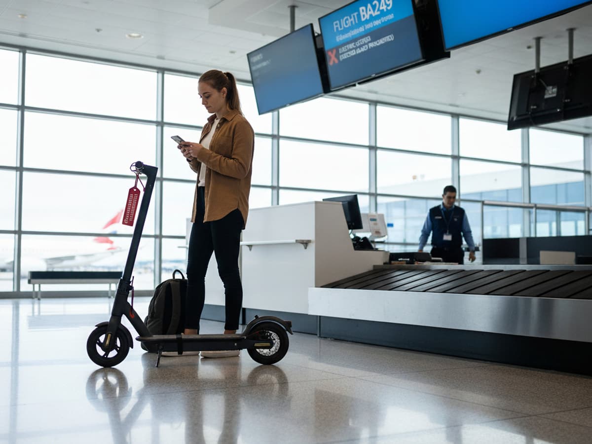Can You Bring an Electric Scooter on a Plane? Airline Rules & Travel Guide (2025)